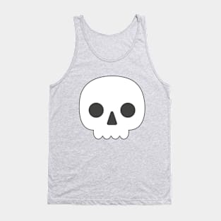 Simple Skull Tank Top